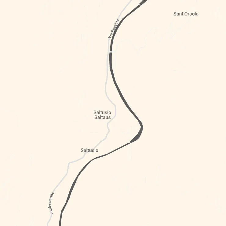 Karte mit der Lage der Aktiv Lodge bei Meran, öffnet Google Maps
